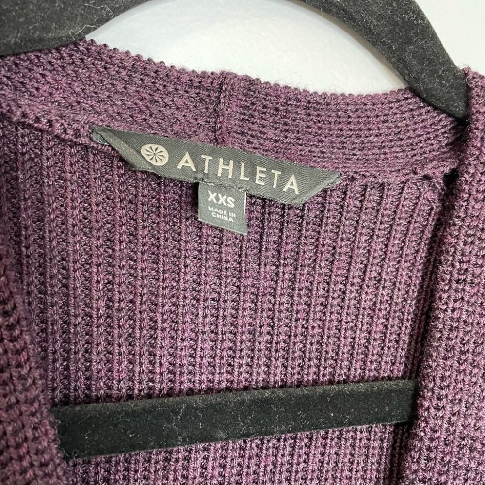Athleta Switchback Pullover V-Neck Knit Sweater - image 6